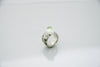 Prehnite Ring | Planish texture band