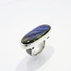 Labradorite Ring with 4 Rhodolite Garnets