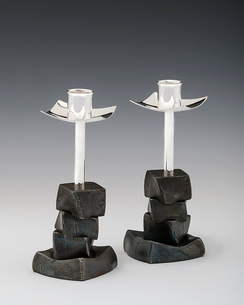 Stacked Block Candlesticks
