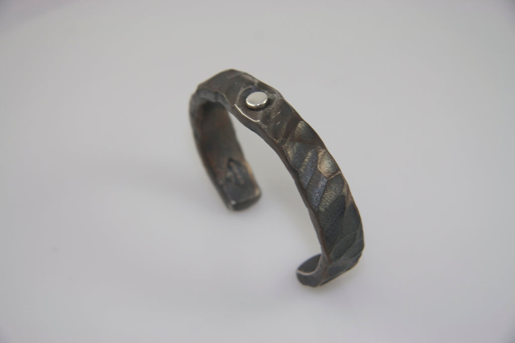 Robert Lee Morris Sterling Silver Forged Double Band Cuff | Robert Lee  Morris Gallery
