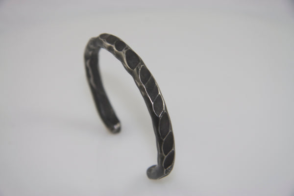 Narrow Random Pattern Cuff Bracelet: Men & Women